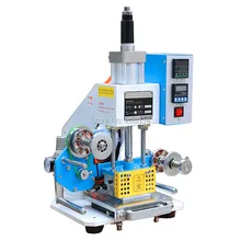 Hot stamping machine factory direct pneumatic bronzing machine steel stamp indentation leather trademark business card bronzing c20 id waterproof direct factory card