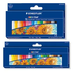 Staedtler 16/25 цветная детская картина маслом Пастельная щетка граффити цветные карандаши