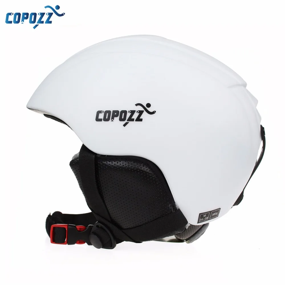 COPOZZ خوذة تزلج الرجال النساء الدافئة واقية الرياضة التزلج لوح التزلج التزلج تكاملي مصبوب يندبروف على الجليد خوذة غطاء