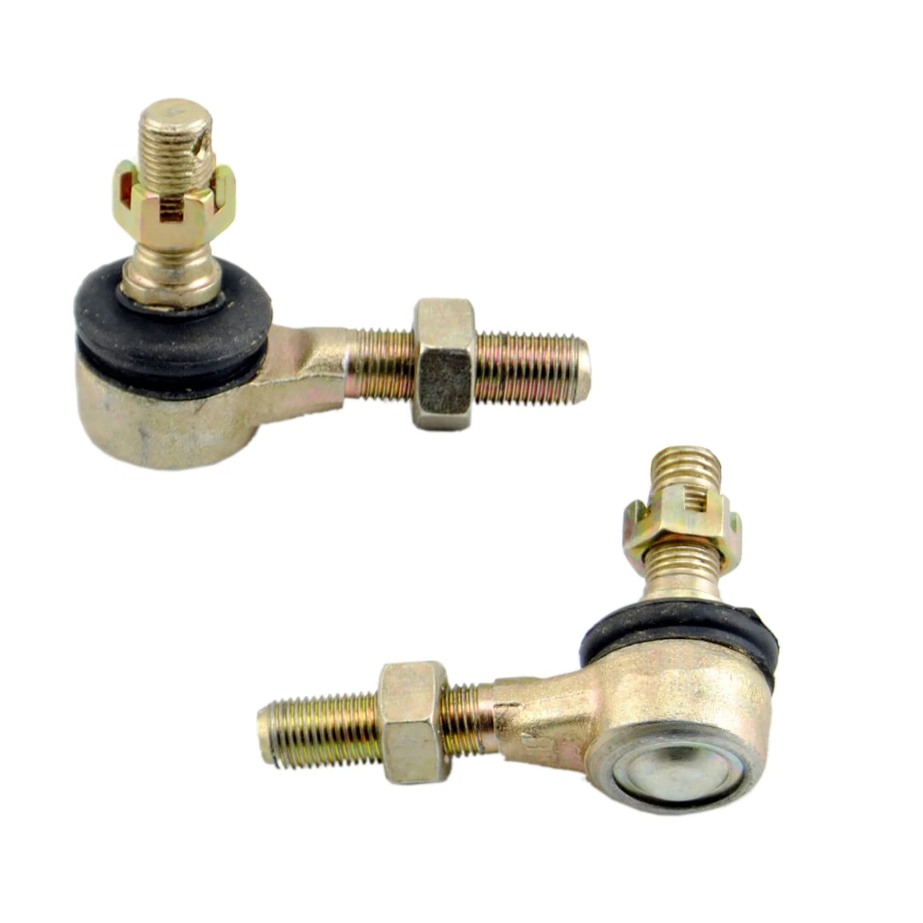 

2pcs Hot Sale 12mm Bolt Tie Rod End Ball Joiner 110-125cc Quad Dirt Bike ATV Buggy Go Kart Bolt Metal