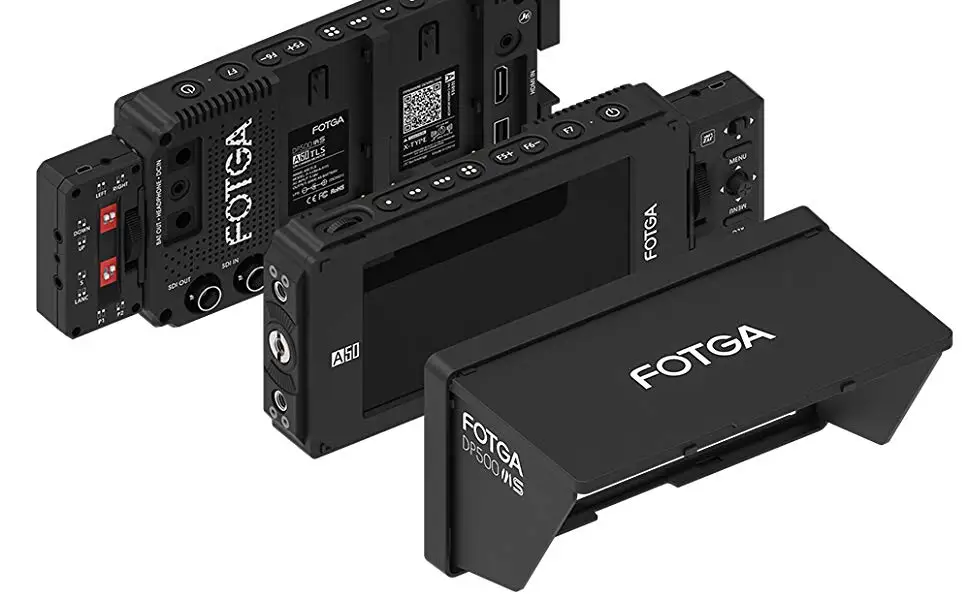 FOTGA DP500IIIS A50TLS " FHD видео накамерный сенсорный экран полевой монитор 3D Lut 1920x1080 HDMI 4K вход/выход 700cd/m2 для GH5