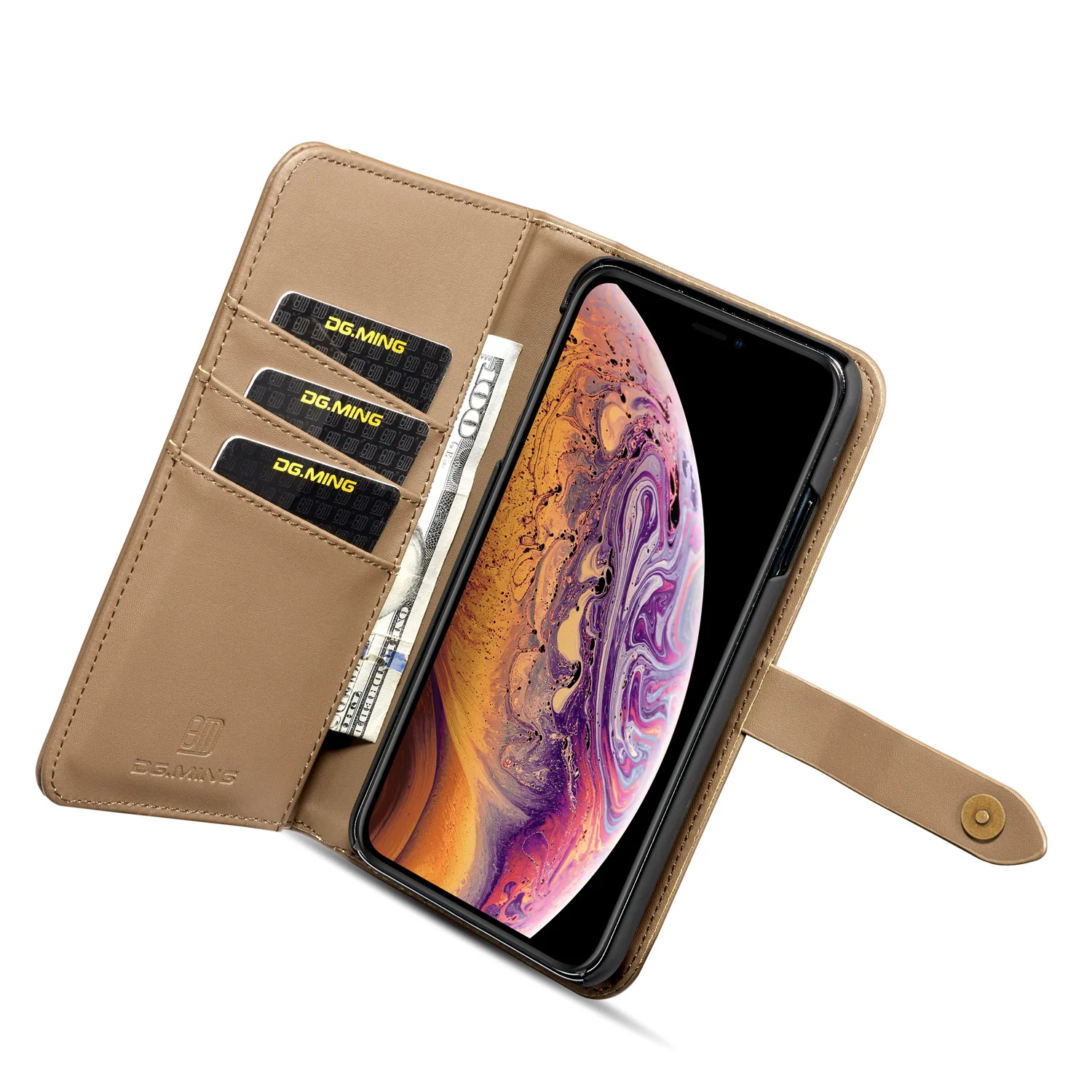 Тонкий кожаный чехол в стиле ретро для IPhone XS MAX XR X iPhone 6 6S 7 8 PLUS слот карт кошелек