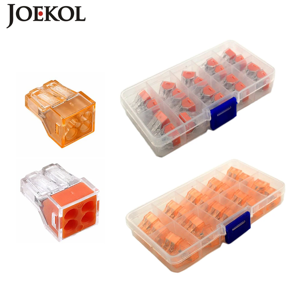 20pcs Box Jk 104 Wago 773 104 Push Wire Wiring