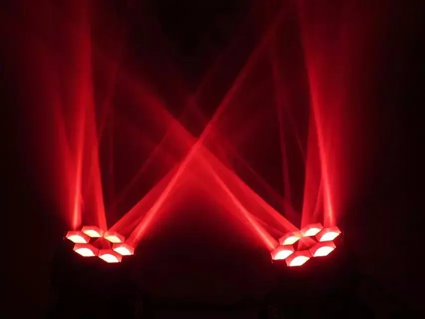 2015 Новый дизайн led Мини Размер 6 шт * 15 Вт 4 в 1 b eye луч движущийся головной свет для dj