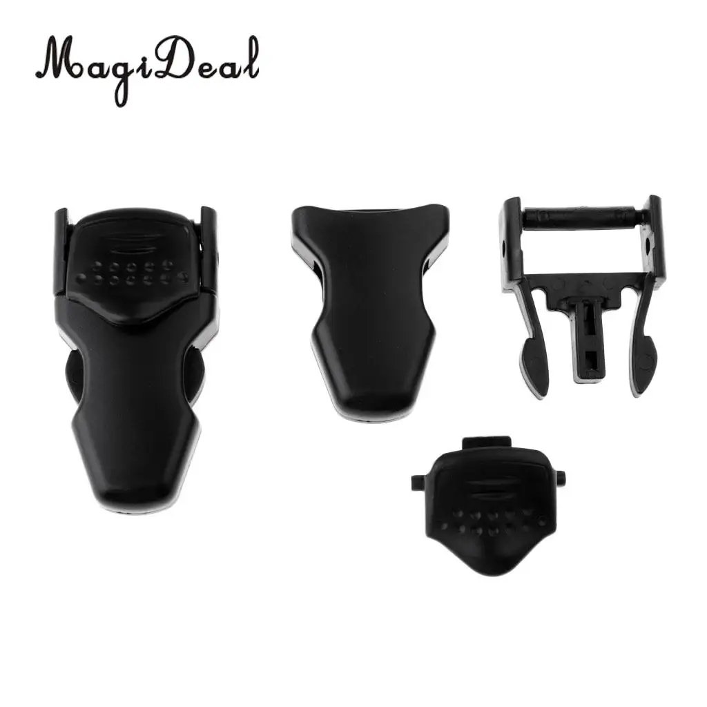 MagiDeal 1 Pair Universal Dive Fin Flippers Strap Buckles Replacement for Underwater Scuba Diving Diver Swimming