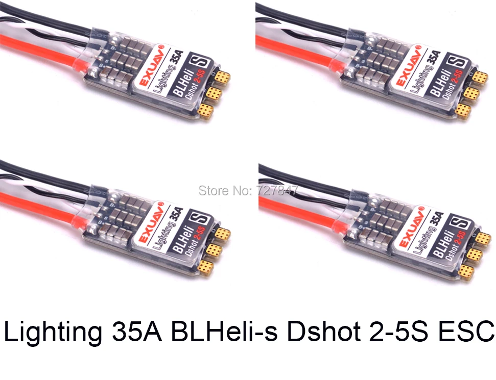Освещение 35A S BLHeli s бесщеточный ESC 2 5S поддержка Oneshot125/42 Multishot Dshot 150/300/600 для FPV RC Дрон