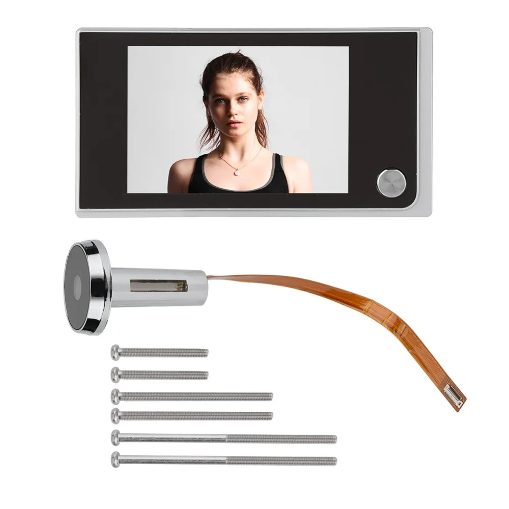 Digital Door Viewer Doorbell 3.5" SN 35A LCD 120 Degree Peephole Viewer