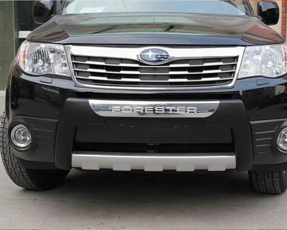 

JINGHANG ABS Front + Rear Bumper Protector Guard Skid Plate Fit For Subaru Forest 2008 2009 2010 2011 2012