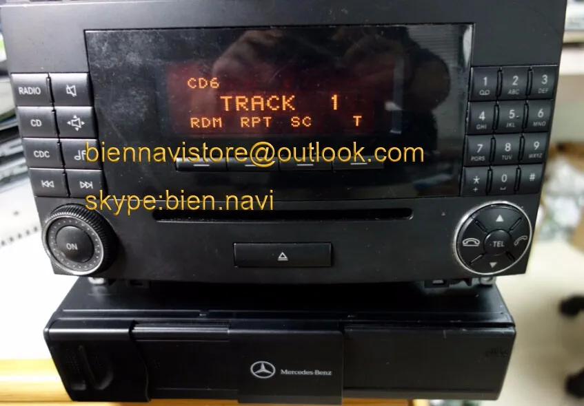 Alpine 6CD changer A2038703389 для Mercedes W220 C E S Серия CD WECHSLER MC3330 MC3520 Автомагнитола/тест ОК