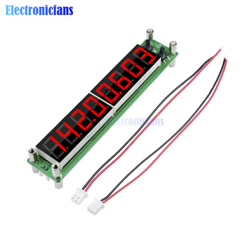 0,1-60 МГц 20 МГц-2,4 GHz RF 8-значный светодиодный Сингал счетчик частоты частотомер тестер