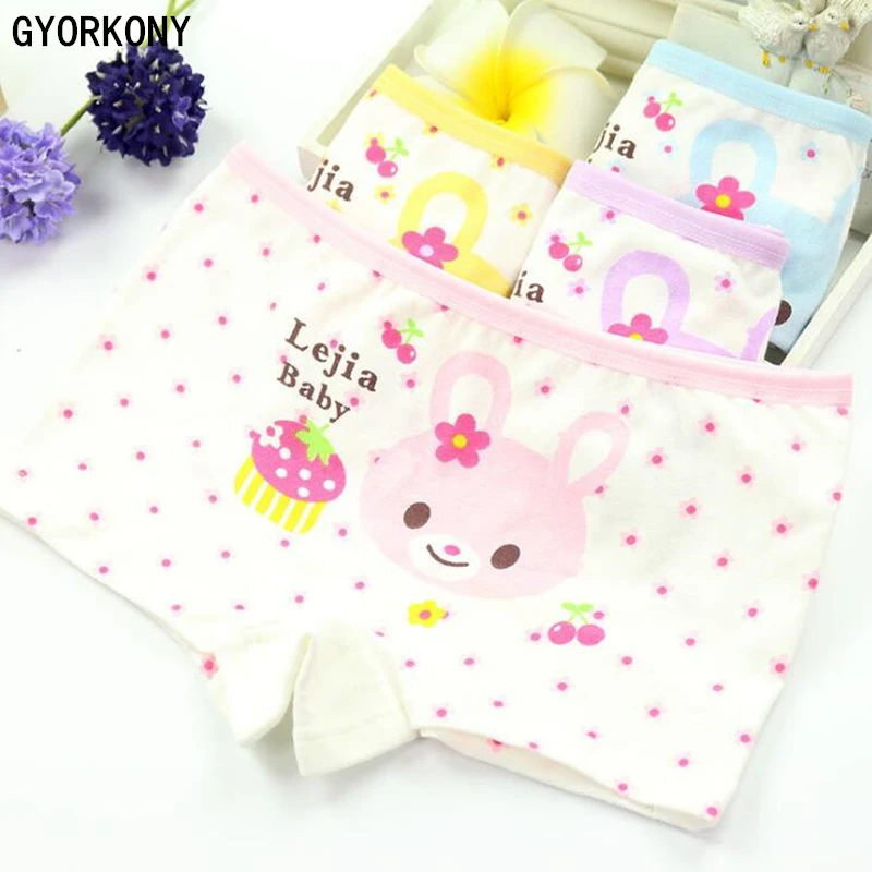 

Girls Underwear kids Cotton boxer children's Panties child's for girls underpants shorts 2PCS/LOT A-BY2090-2P