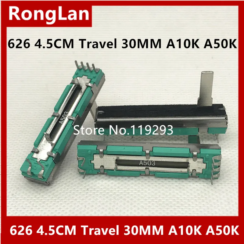 

[BELLA] 426 45MM 4.5CM Travel 30MM mixer volume slider fader double potentiometer A10K A20K A50K A10KX2 A20KX2 A50KX2-10PCS/LOT