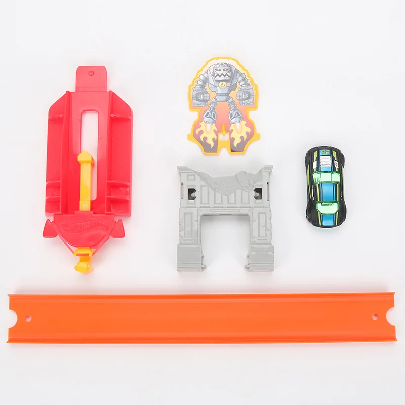 Оригинальные игрушки для мальчиков Hotwheels, детский основной поезд, железнодорожная машина, развивающая Игрушечная модель, слот BLR01