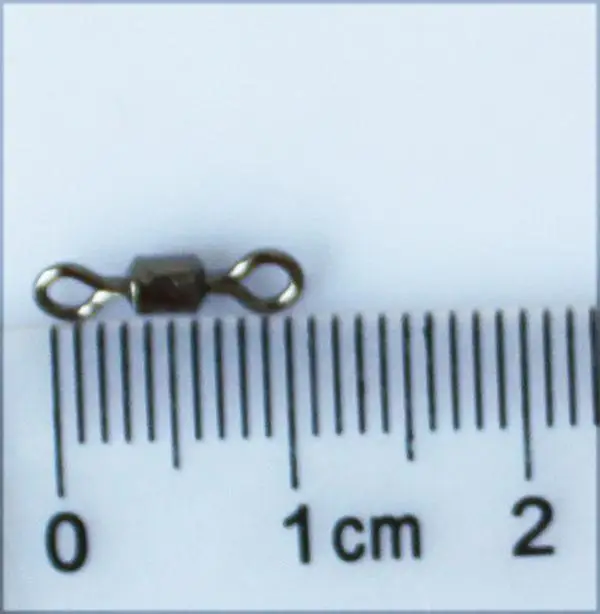 

100Pcs 7# 11mm Rolling Barrel Ball Bearing Swivel Solid Rings Fishing Line Hook Connecting Ring Connector