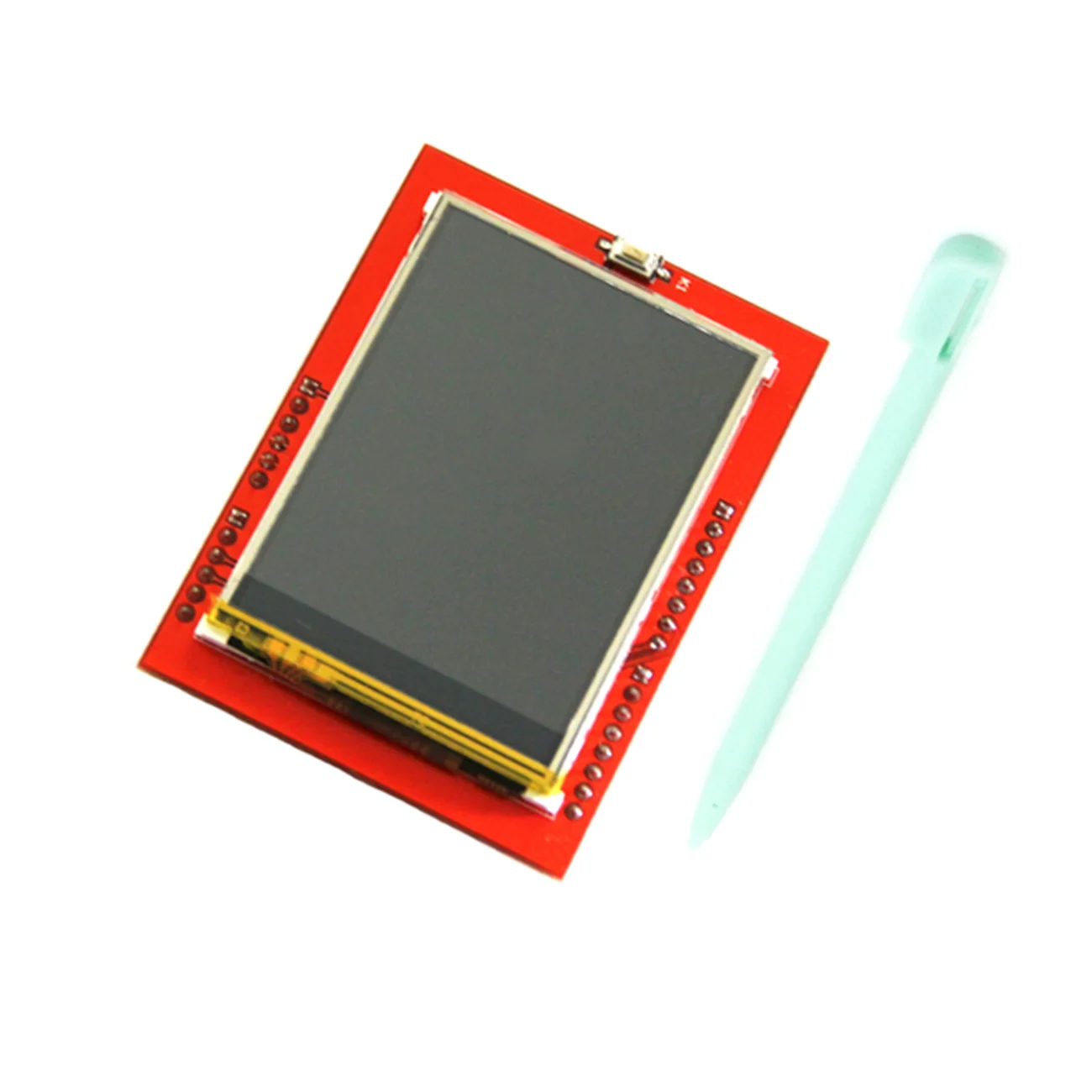 2,4 дюймовый ЖК-дисплей 240x320 SPI TFT ILI9341 Белый светодиодный модуль для Arduino o светодиодный ЖК-модуль последовательного порта 5 В/3,3 В PCB адаптер Micro SD карта