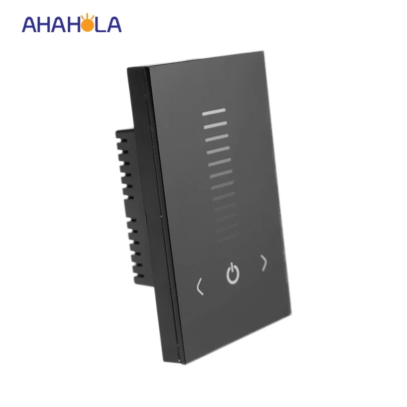 

ac 90-230v wall touch switch dimmer led 220v lights output 0-10v dimmer brightness dimmer 1 channel us standard