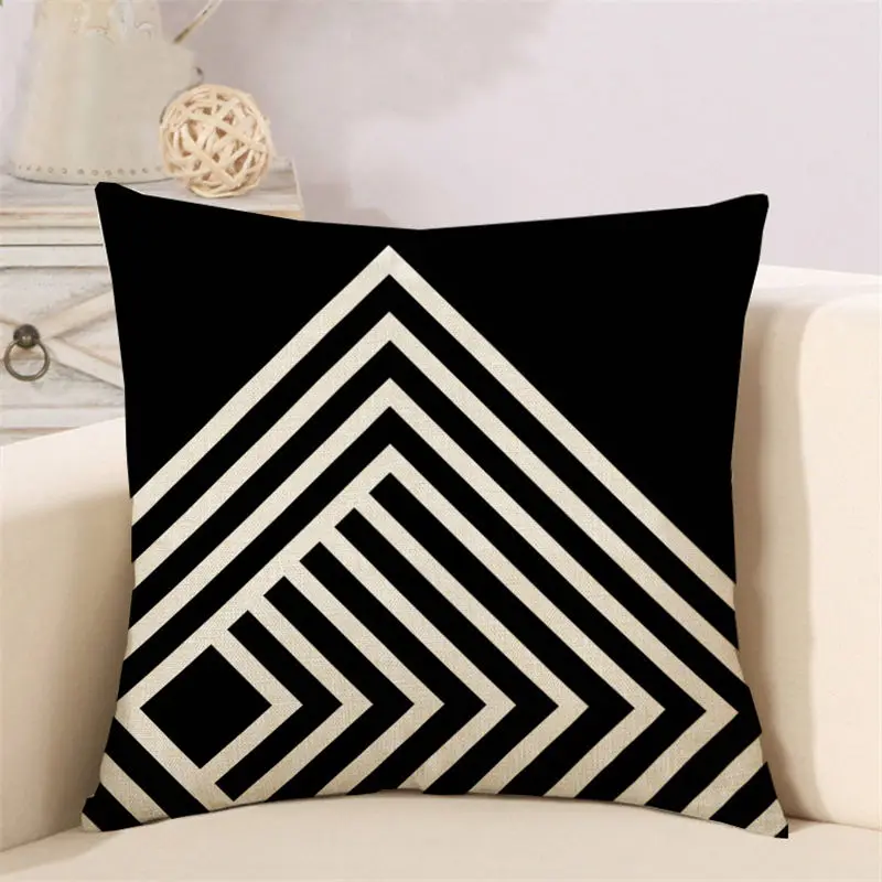 geometric plaid cushion cover (6)