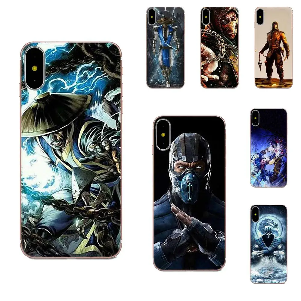 

For Xiaomi Mi3 Mi4 Mi4C Mi4i Mi5 Mi 5S 5X 6 6X A1 Max Mix 2 Note 3 4 Multi Colors Luxury Phone Case Mortal Kombat Kitana
