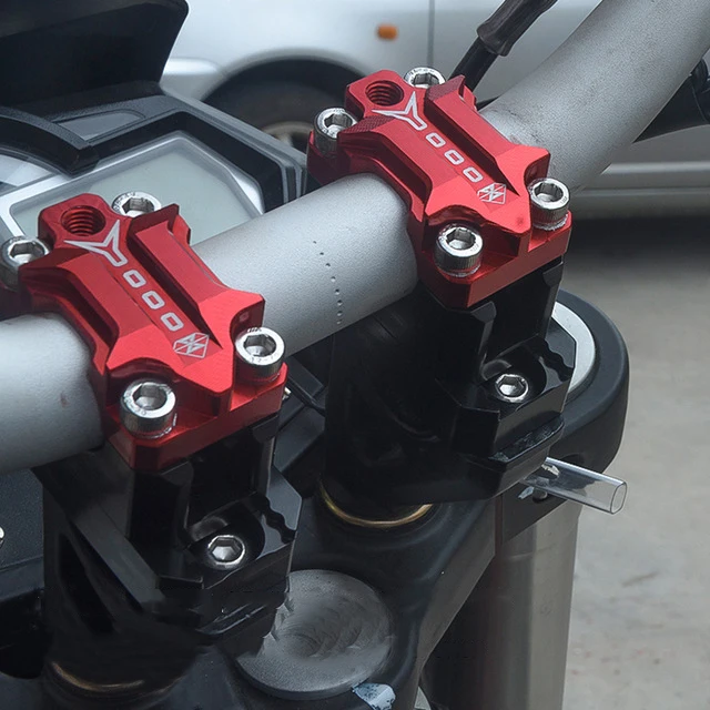 Аксессуары для мотоциклов Руль мотокросса руль транспортного средства мото ручка нажимная колодка Cnc Руль украшения