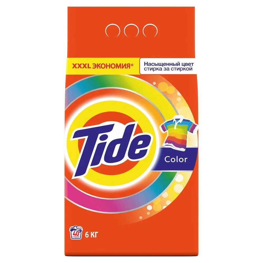 Стиральный порошок Tide Автомат Color 40 стирок 6 кг