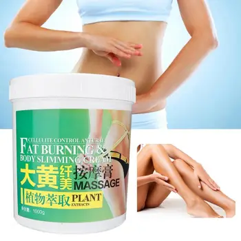 

1000g Cellulite Massage Slimming Cream Thigh Waist Arms Reshaping Tightening Cream Massage Relaxation