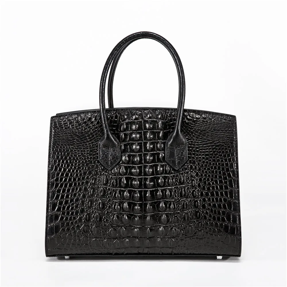 

LaMaxZa Cowhide Women Shoulder Handbag Fashion Genuine Leather Satchels Pattern Handle Bags ZP8004