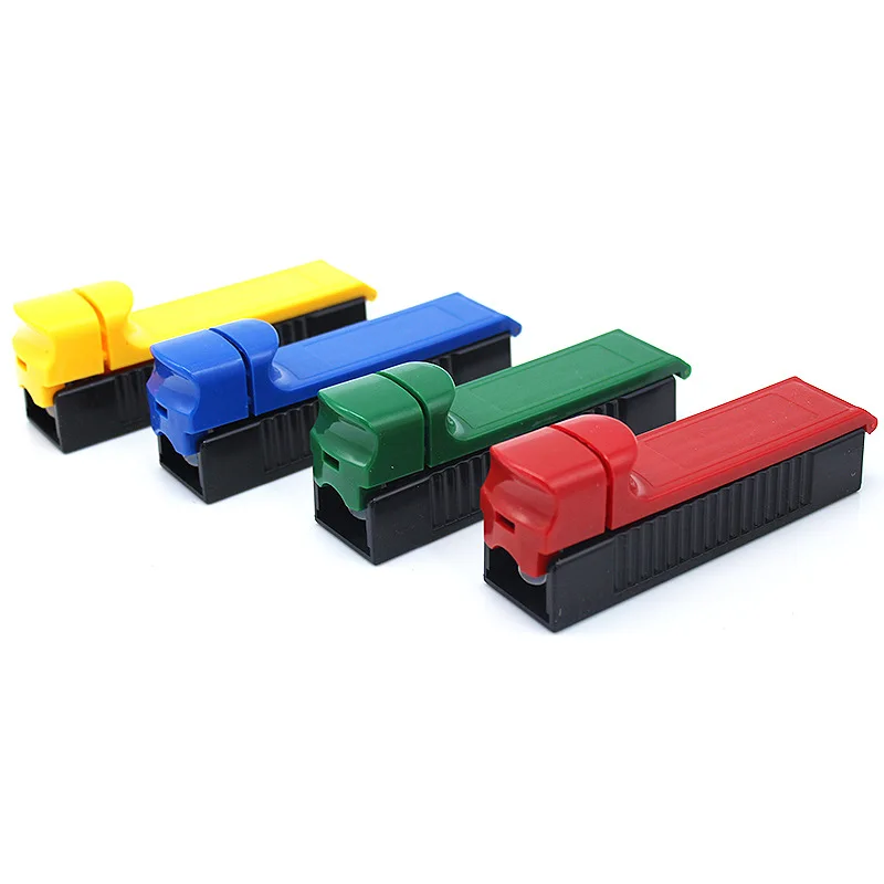 

1 Pc Length:12.8 CM Manual Cigarette Tube Rolling Machine Tobacco Roller Maker DIY Cigarette,Color Random