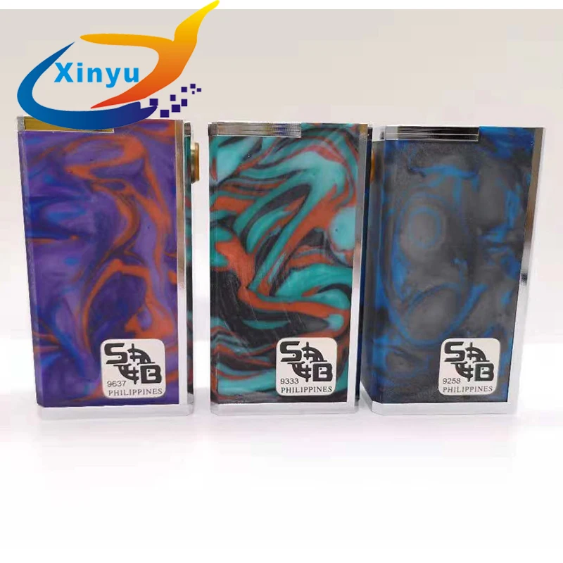  2018 sob v4 kit Mechanical Mod double 18650 Parallel connection Stainless steel and resin Vaporizer