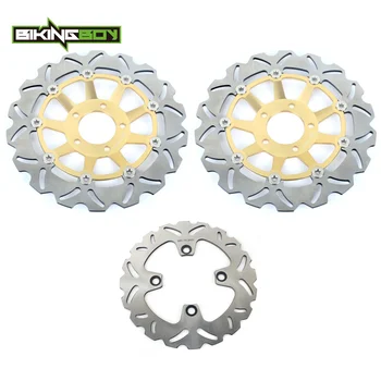 

BIKINGBOY RGV 250 GAMMA 91 92 93 94 95 96 GSX-R 400 R 1990 1991 1992 1993 1994 1995 Front Rear Brake Discs Rotors Disks Full Set