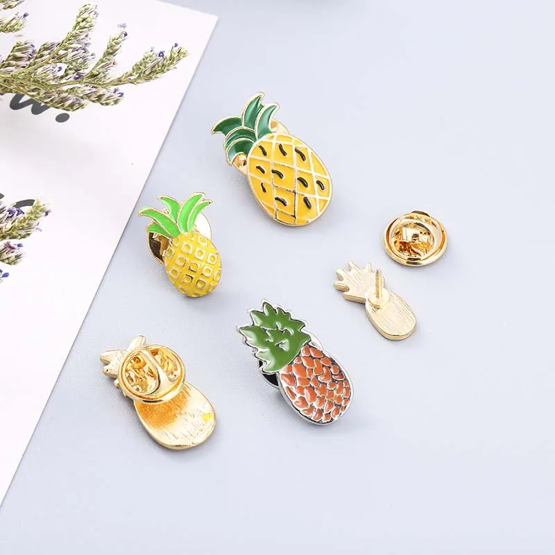 Junejour капли масла Броши мультфильм металлические бейджи значки на Рюкзак Дети