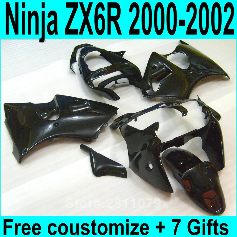 Injection molding high quality fairing kit for kawasaki Ninja ZX6R 2000