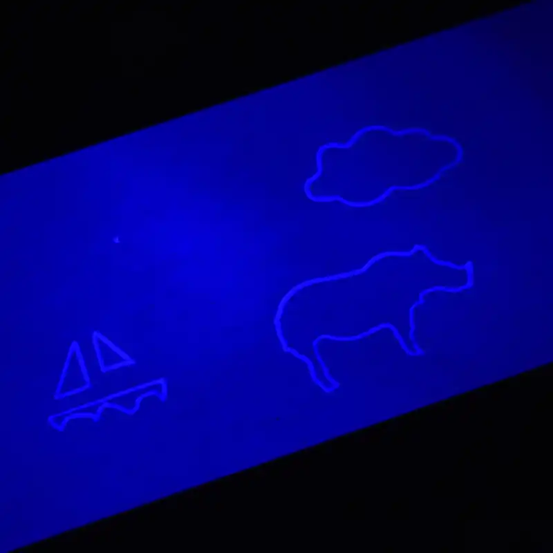 KERDEJAR Penna a Sfera con Luce UV LED Magica Creativa con Inchiostro Invisibile Penna Spia segreta scheggia