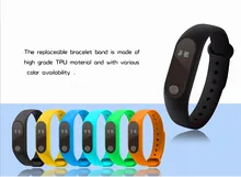 M2 Smart Bracelet Heart Rate Monitor Smart Band Sleep Monitor Fitness Tracker Waterproof IP67 Smart Wristband for Android iOS