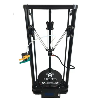 

HE3D K200 delta DIY 3d printer kit autoleveling full metal MK8 improved extruder delta printer kit with heatbed