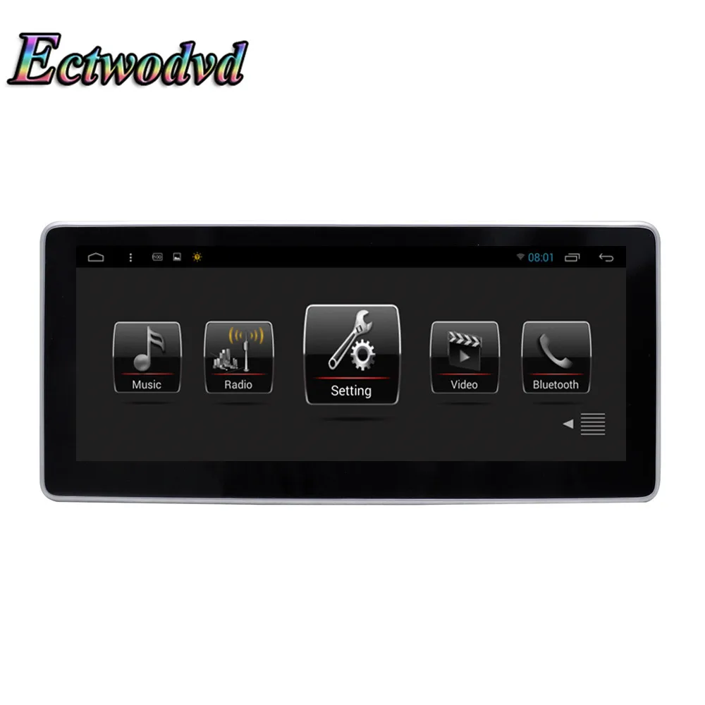 Ectwodvd 10,25 дюймов Восьмиядерный Android 8,1 Автомобильная dvd-навигационная система Радио стерео для Benz E class E260