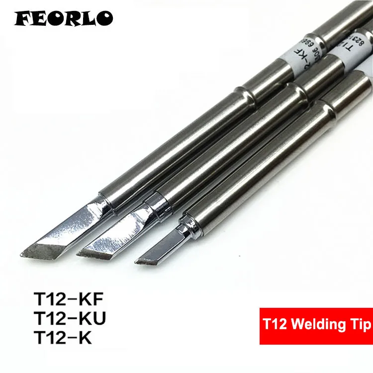 FEORLO 7pcs/lot soldering tips T12 T12-B B2 BL I IL ILS JL02 for HAKKO Solder Iron Tips soldering welding stings FEORLO 7pcs/lot soldering tips T12 T12-B B2 BL I IL ILS JL02 for HAKKO Solder Iron Tips soldering welding stings