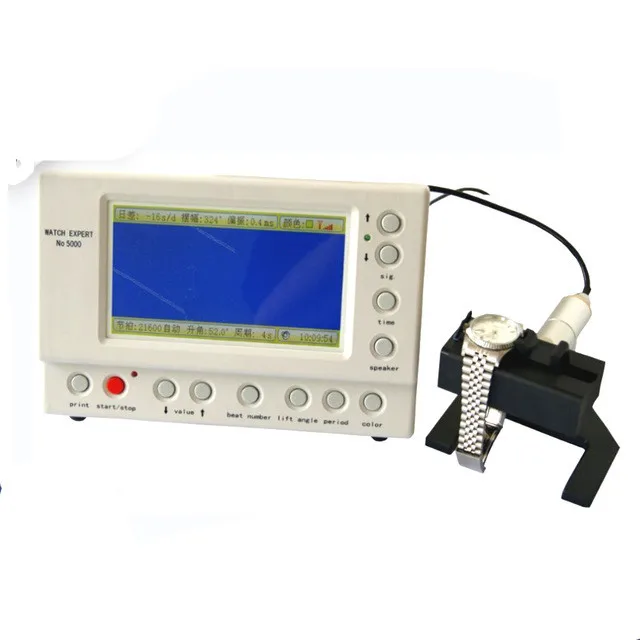 Beat Sensor Weishi Timegrapher MTG 5000 Multifunction test Machine for