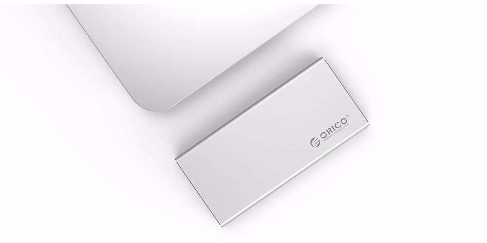 ORICO алюминиевый USB3.1 type-C mSATA SSD корпус USB3.0 mSATA SSD чехол винтовой фиксации с кабелем для передачи данных для Windows/Linux/Mac