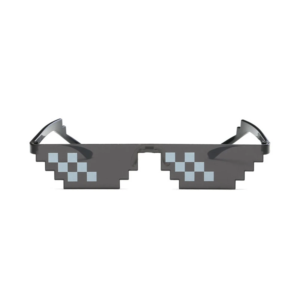 2019 очки 8 бит MLG Pixelated Солнцезащитные женские мужские брендовые Thug Life для