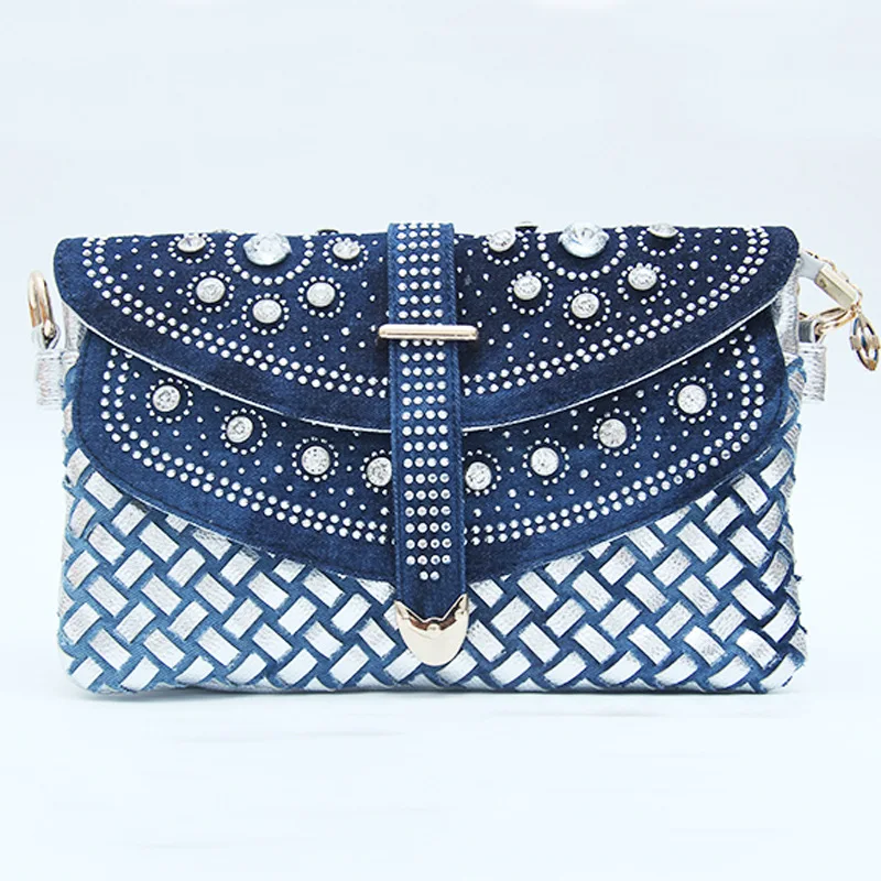 

Women Denim Bags Casual Women Messenger Bag Women National Handbags Women Famous Brands Shoudler Bag Clutch Bags Bolsa Feminina