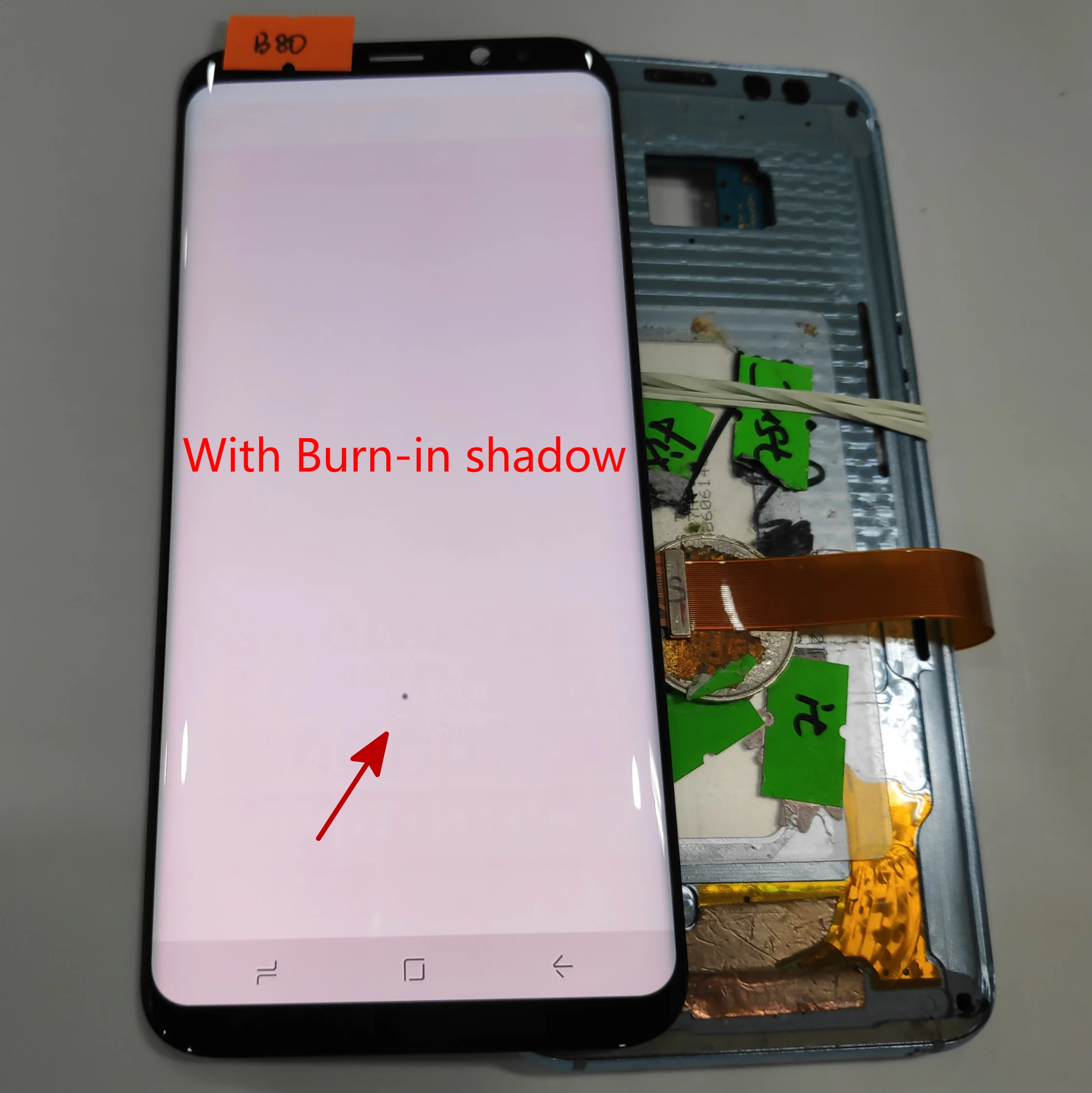 

NO.B80 for Samsung Galaxy S8+ S8 plus G955F G955A G955FD Defect lcd display with touch screen Digitizer Super AMOLED Screen