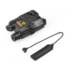 Element Airsoft LA AN/PEQ-15 винтовка огни Softair тактический Красный точечный интегрированный с красным лазером и ИК-прожектор для охоты EX276