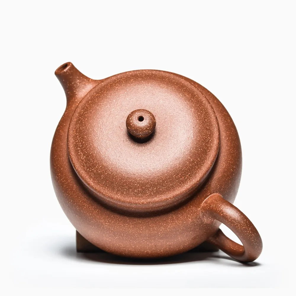 Настоящий чайник из исинской фиолетовой глины, знаменитый чайный горшок ручной работы, китайский чайник кунг-фу Пуэр Улун, подарочный набор 255 мл