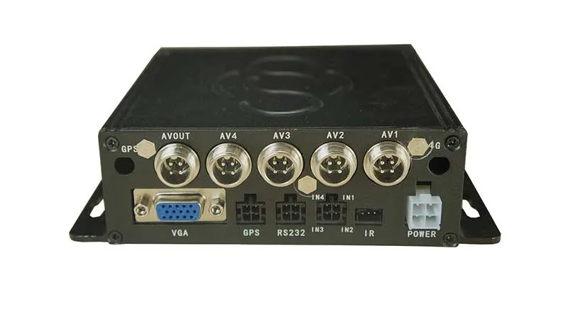 Русский/Английский MDVR мини блок 4 канала SD автомобильный dvr рекордер Авто регистраторы, ночное видение ИК Видео рекордер 4 камеры DVR