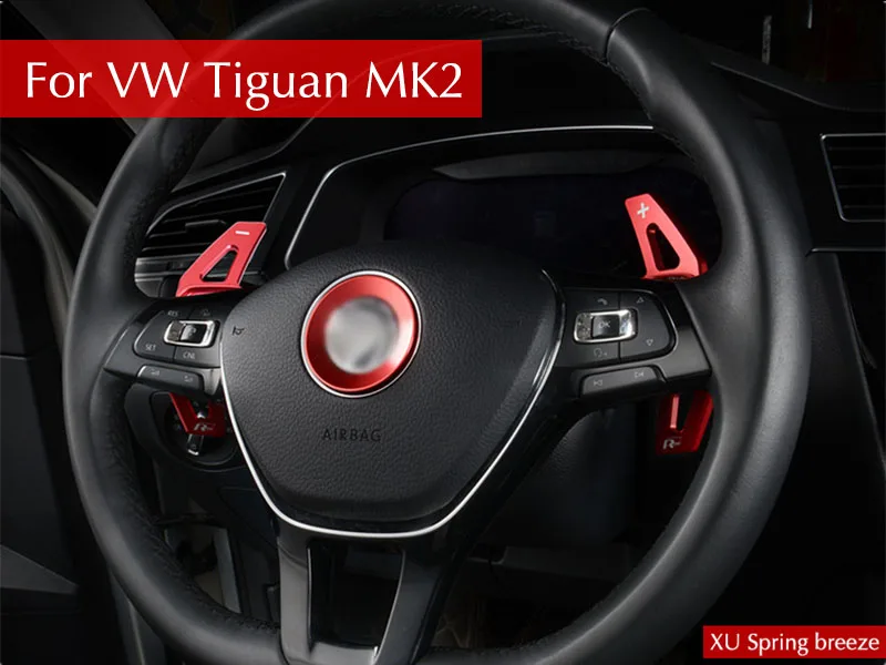 

For VW Tiguan MK2 2016 2017 2018 Car Steering Wheel Paddle Shift Paddle Shifter Car Styling Interior Decoration