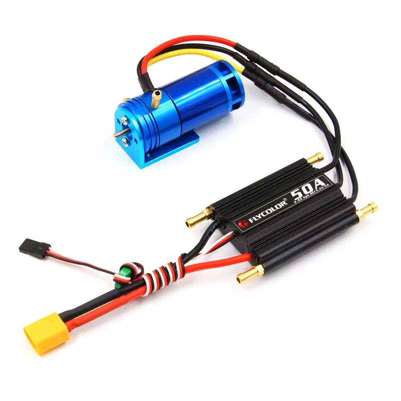 Flycolor 50A 4S Water-cooled ESC + 2862 2800KV Water-cooling Motor