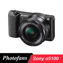 Беззеркальная цифровая камера sony Alpha a5100 с объективом 16-50 мм(черный