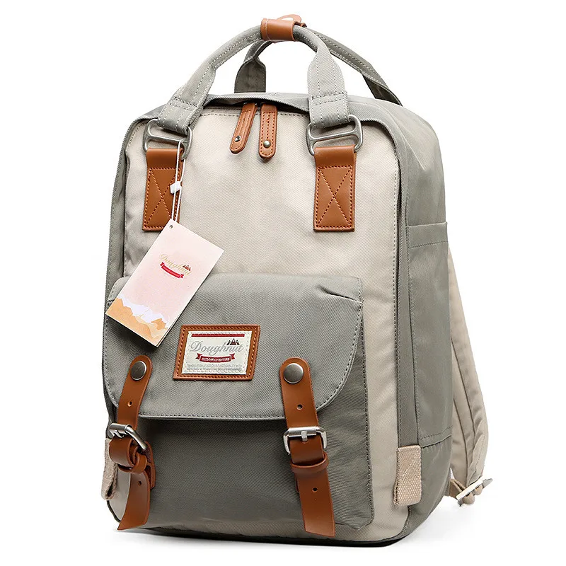 New Arrival Patchwork Multi-colors Zipper Polyester Fashion Mommy Bags Female Make Up Double Shoulder Storage Backpack23