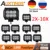 Auxtings 2X 4X 10X PC 4 Inch 18 W LED Luce di Lavoro 12 V Lavoro lampada 4 ” Light Bar Spot Flood Per Camion Barca Trattore 4×4 Offroad auto
