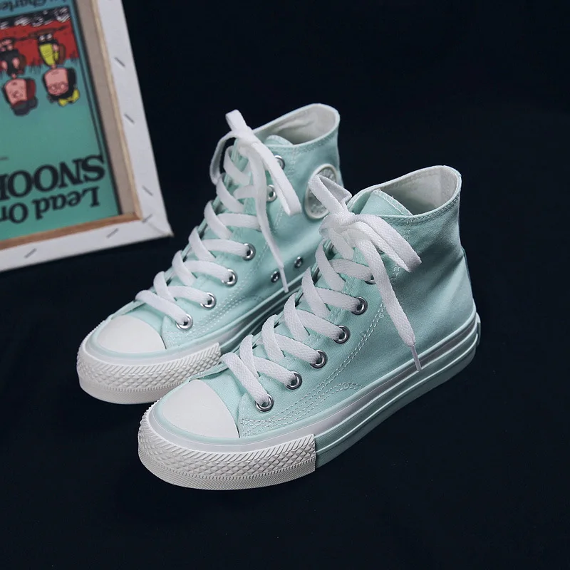 mint green trainers womens